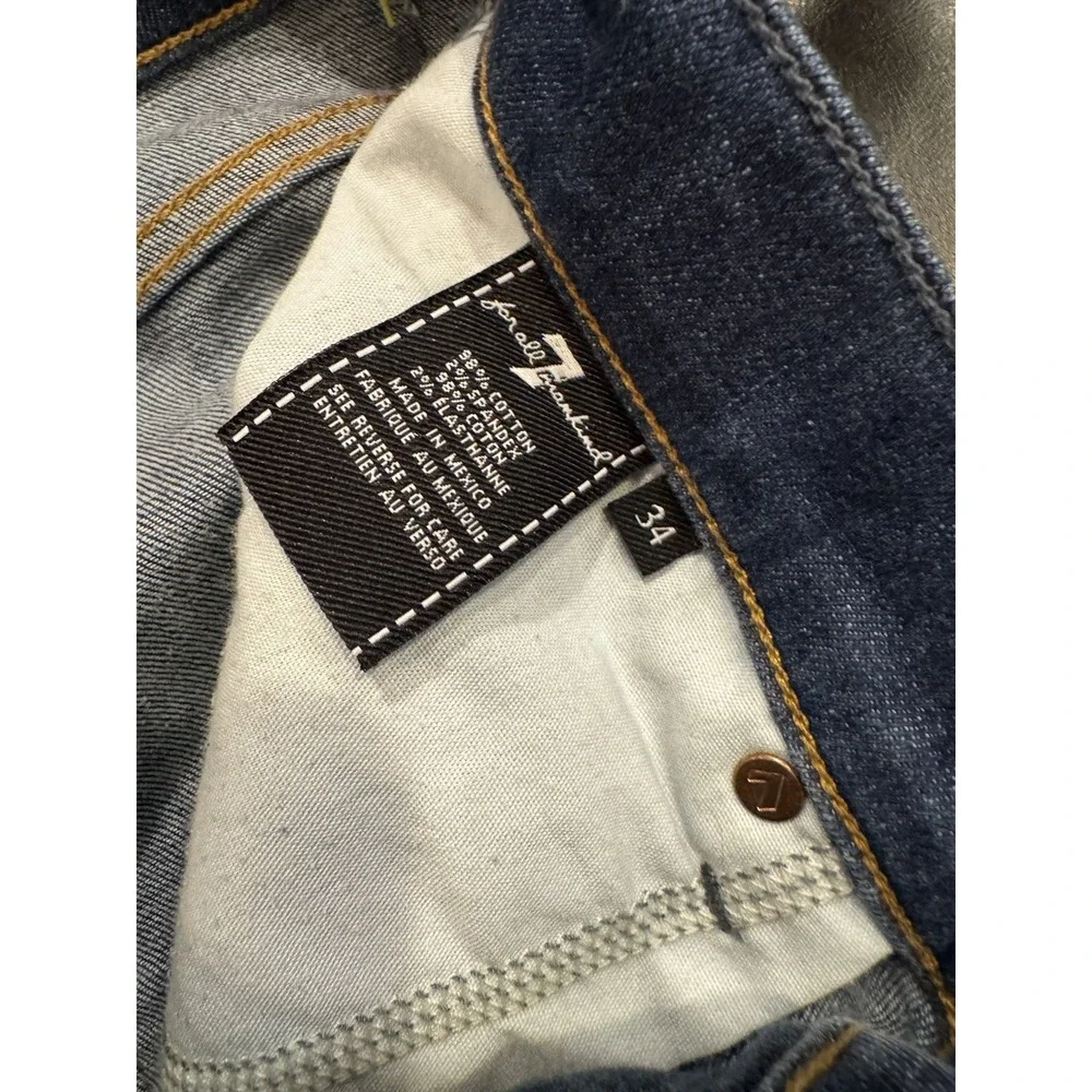 7 for All Mankind Men's Jeans Size 34x34 Stretch (T1)